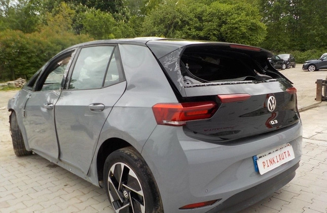 Volkswagen ID.3 cena 36900 przebieg: 30000, rok produkcji 2021 z Brzeg małe 277